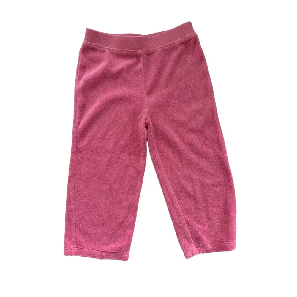 Juicy Couture 24 Month Pink 2 Piece Sweat Pants And Hoody jacket velour - Picture 8 of 9